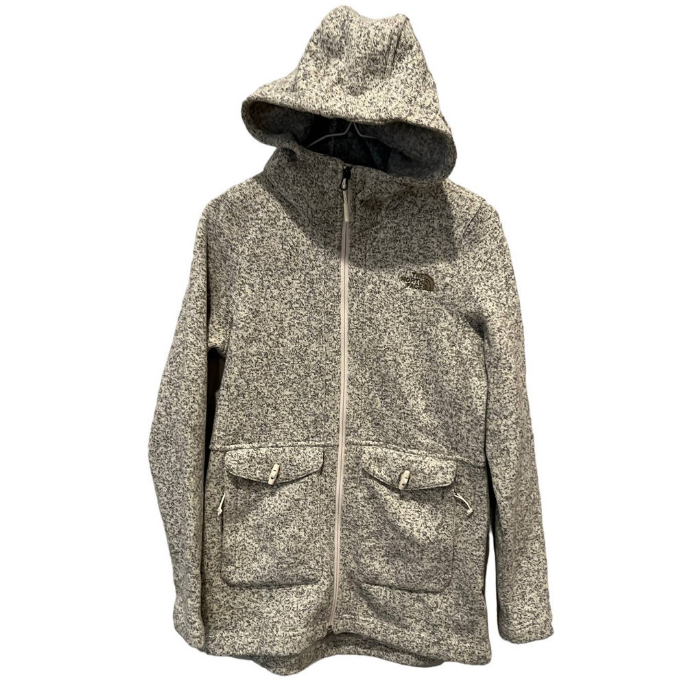 The North Face Crescent Hooded Fleece Parka (S) - Picture 2 of 9